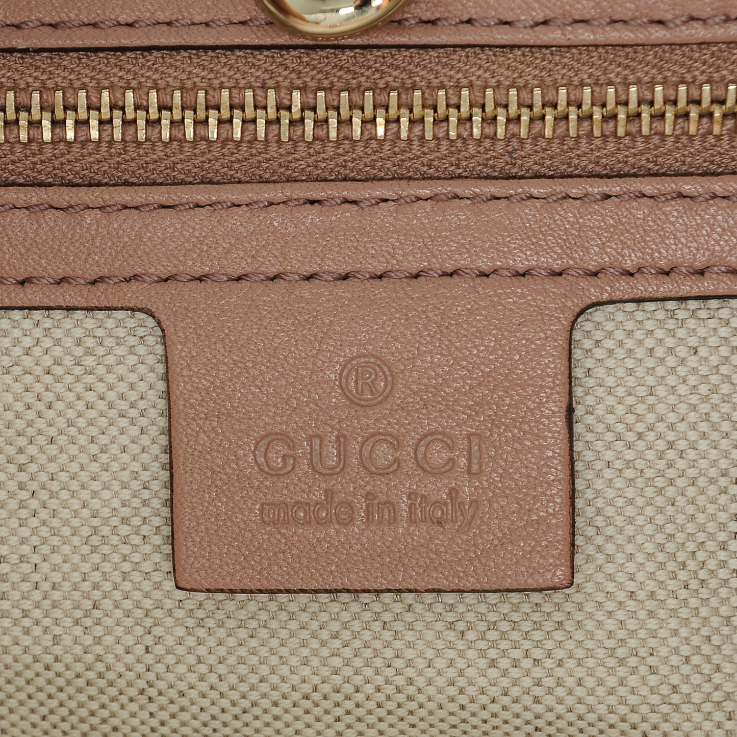 Patent Microguccissima Medium Nice Tote Dark Cipria