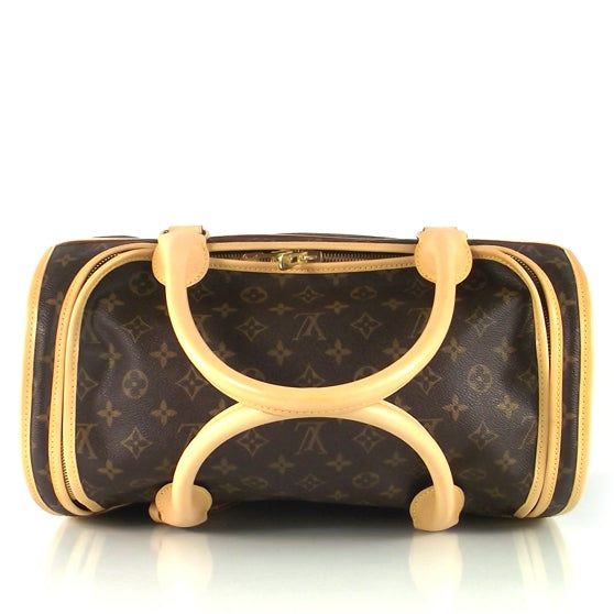 Monogram Dog Carrier 40