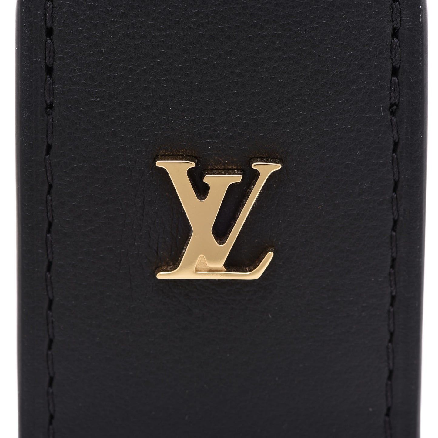 Calfskin City Steamer Luggage Tag Black