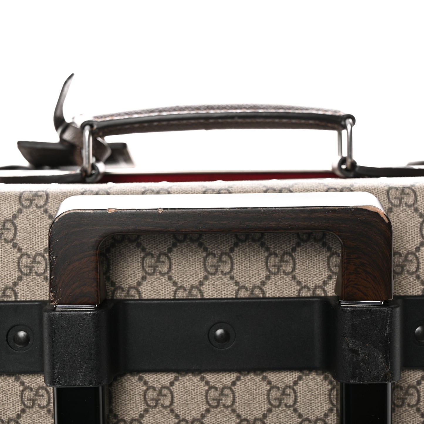 Supreme Monogram Globe-Trotter Carry-On Brown