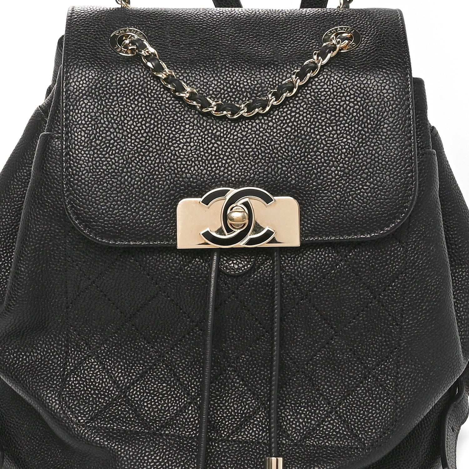 Chanel Caviar Quilted Backpack Black 8 of 10