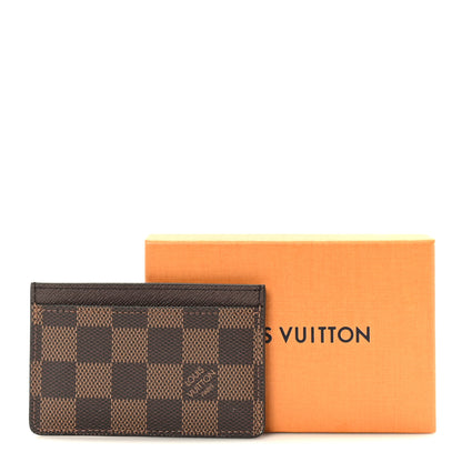 Louis Vuitton Damier Ebene Card Holder 7 of 7