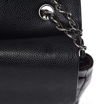 Chanel Caviar Quilted Maxi Double Flap Black 13 of 23