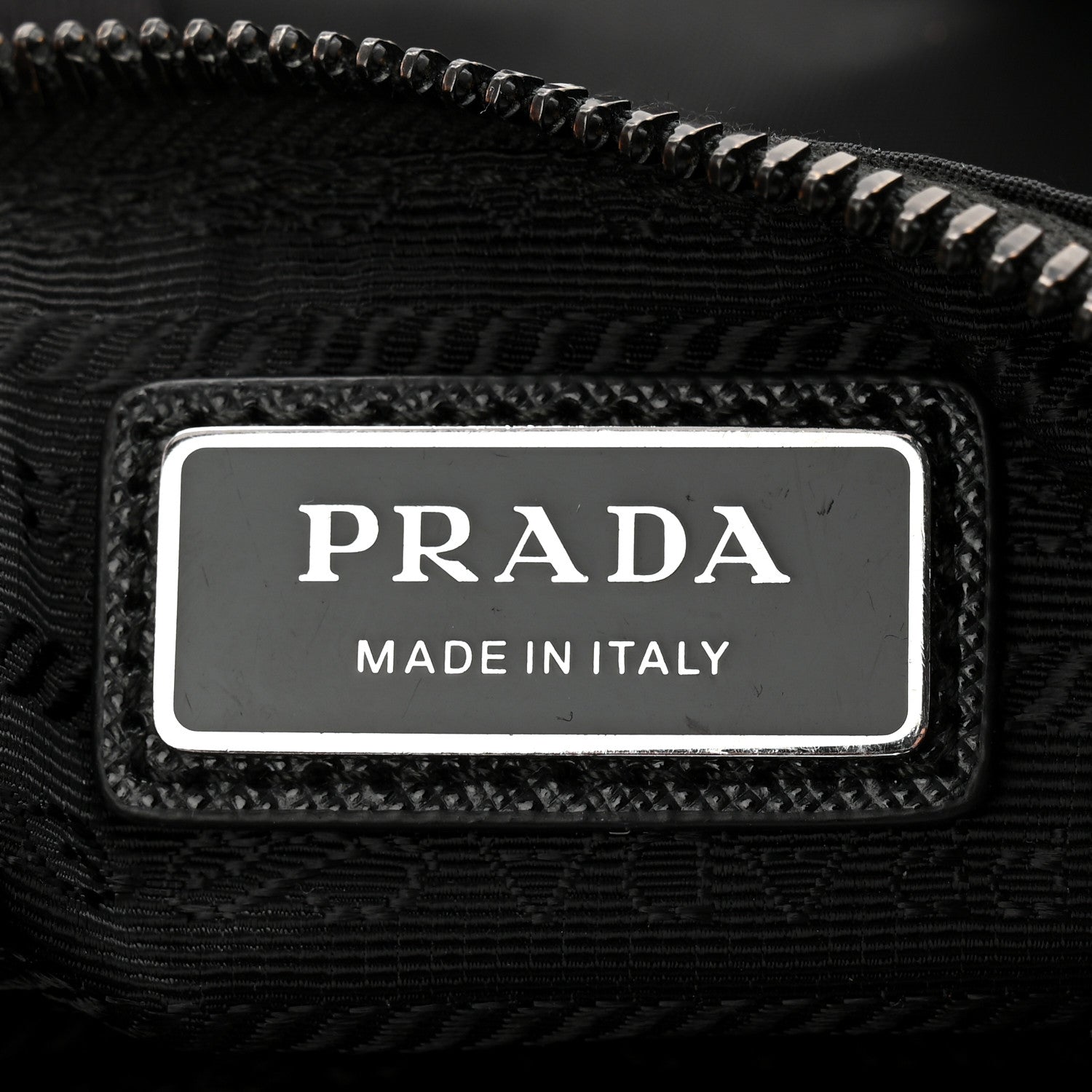 Prada Re-Nylon Saffiano Belt Bag Black 6 of 10