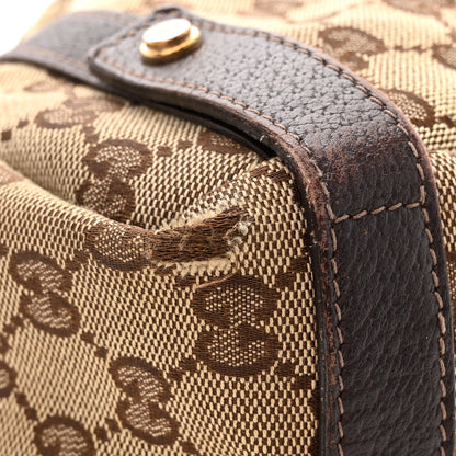 Gucci Monogram Medium Abbey Shoulder Bag Dark Brown 9 of 22
