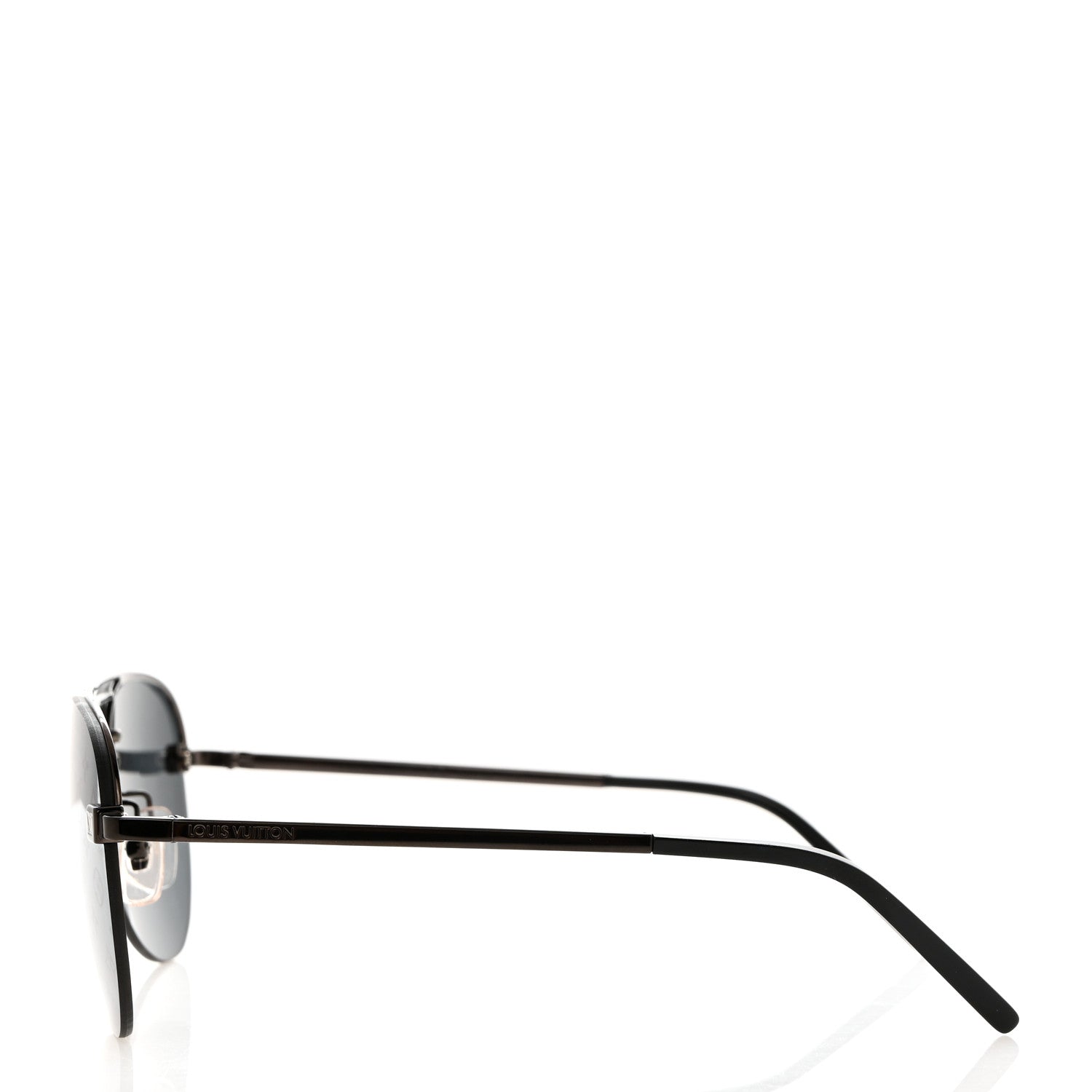 Louis Vuitton Monogram Clockwise Sunglasses Z1019E Dark Gun 3 of 8