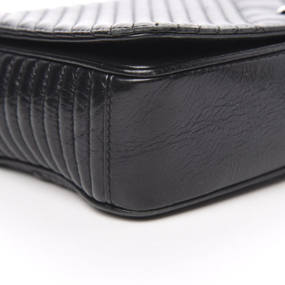 Chanel Glazed Calfskin Quilted Medium Coco Boy Flap Black 8 of 18