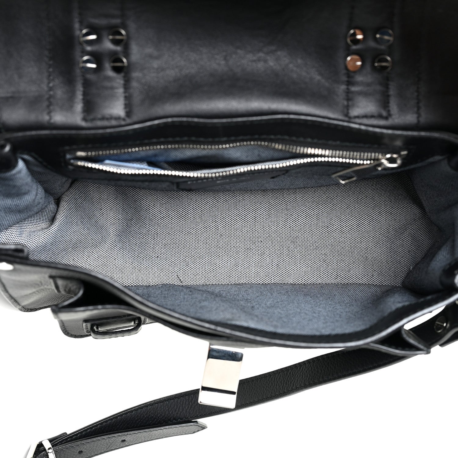 Proenza Schouler Lambskin Tiny PS1 Satchel Black 5 of 9