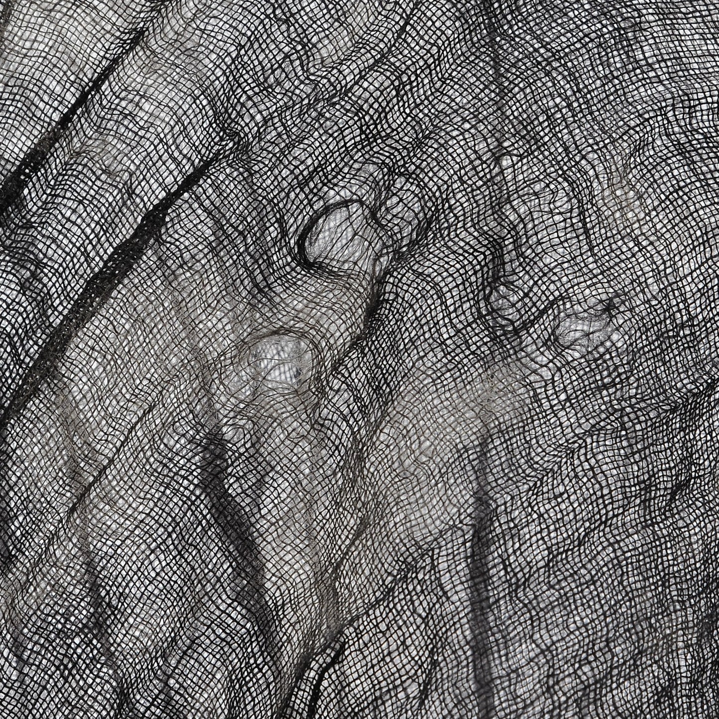 Cashmere Silk Leopard Stole Black