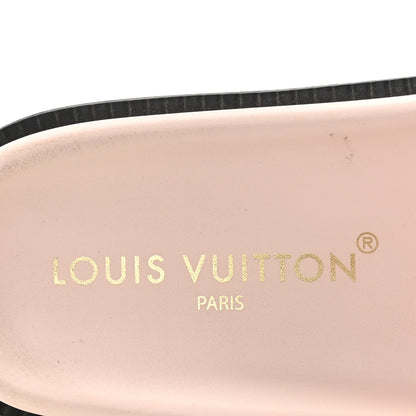 Louis Vuitton Lambskin Embossed Monogram Comfort Mules 41 Rose Clair 8 of 9