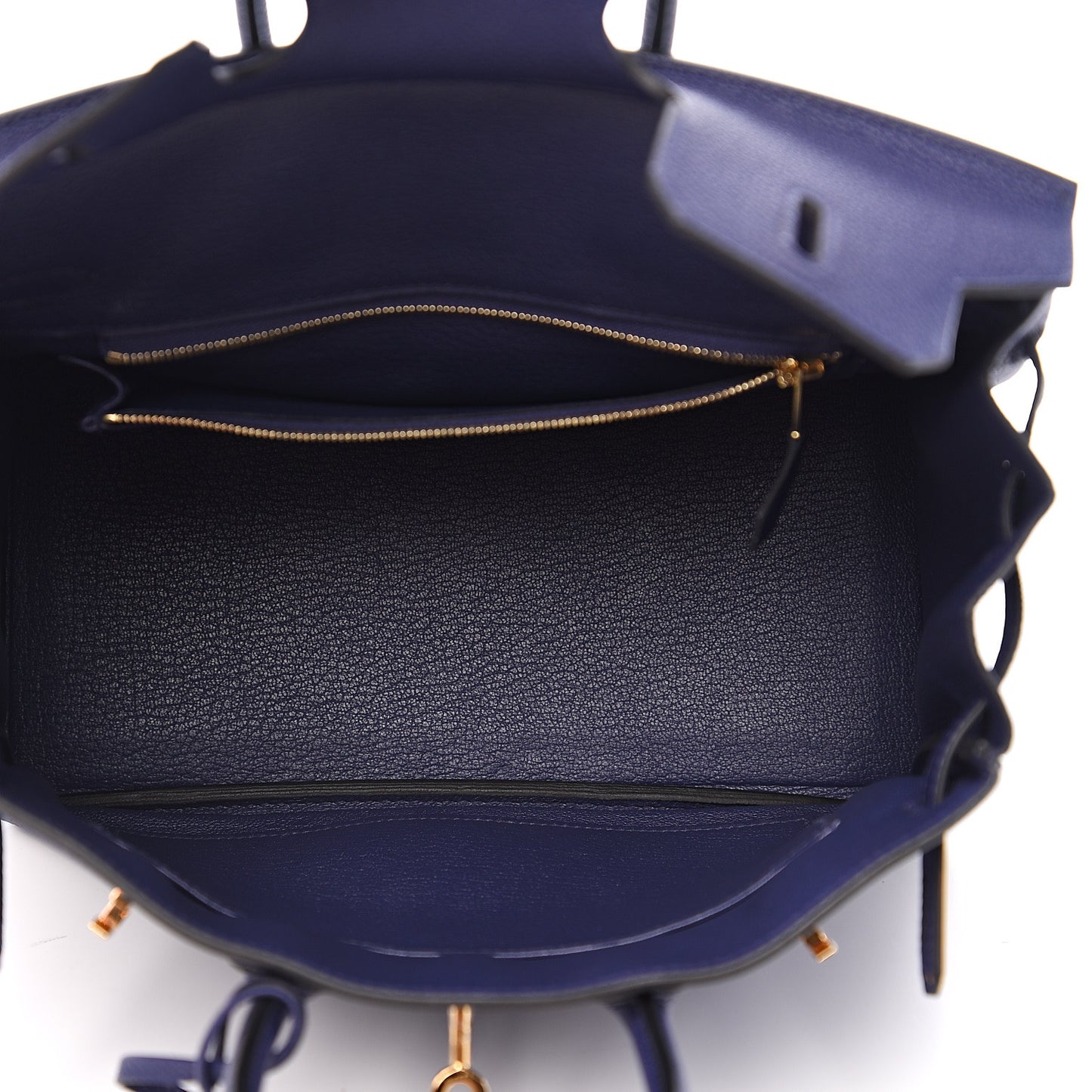 Togo Birkin 25 Bleu Encre