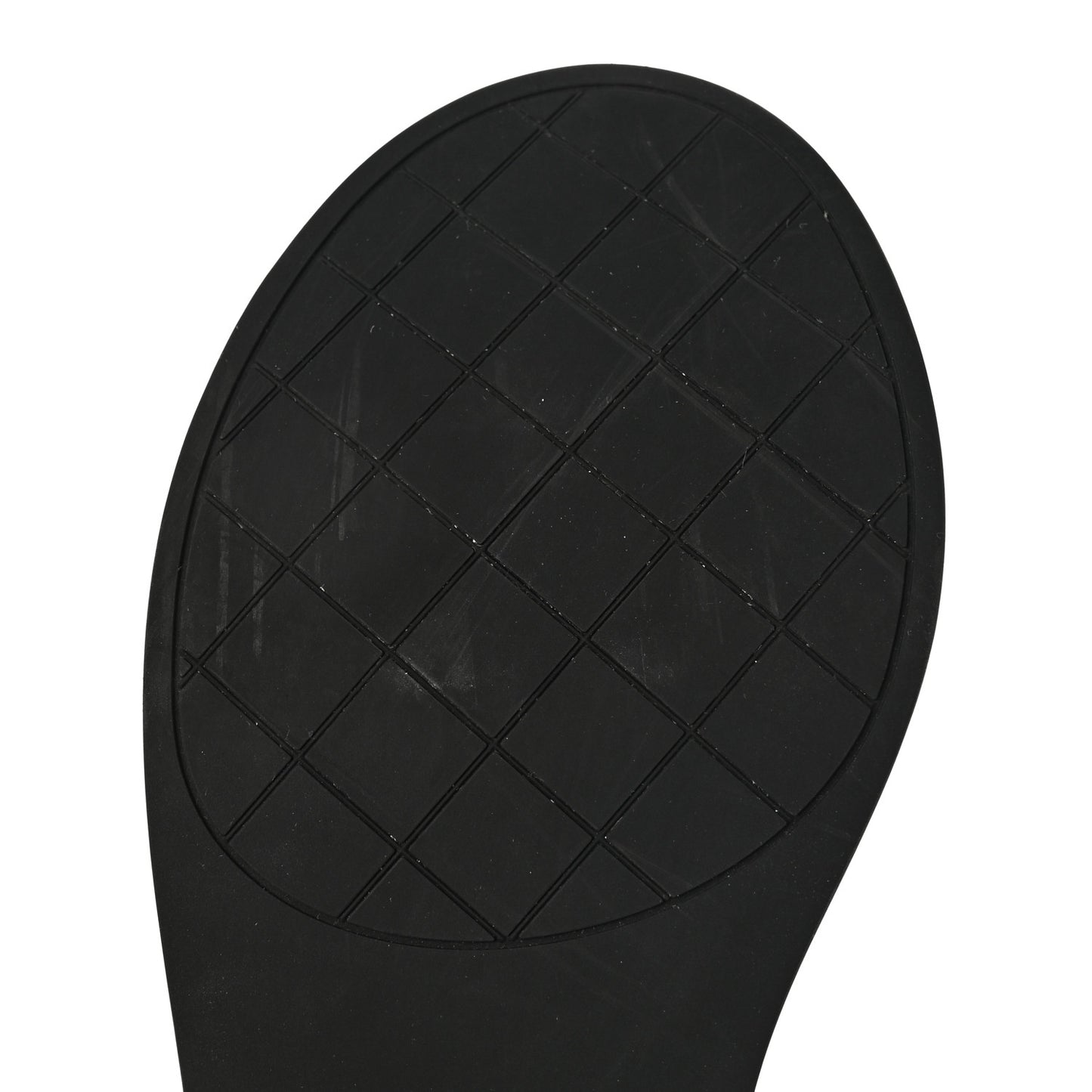 Lambskin Quilted CC Wedge Sandals 38 Black