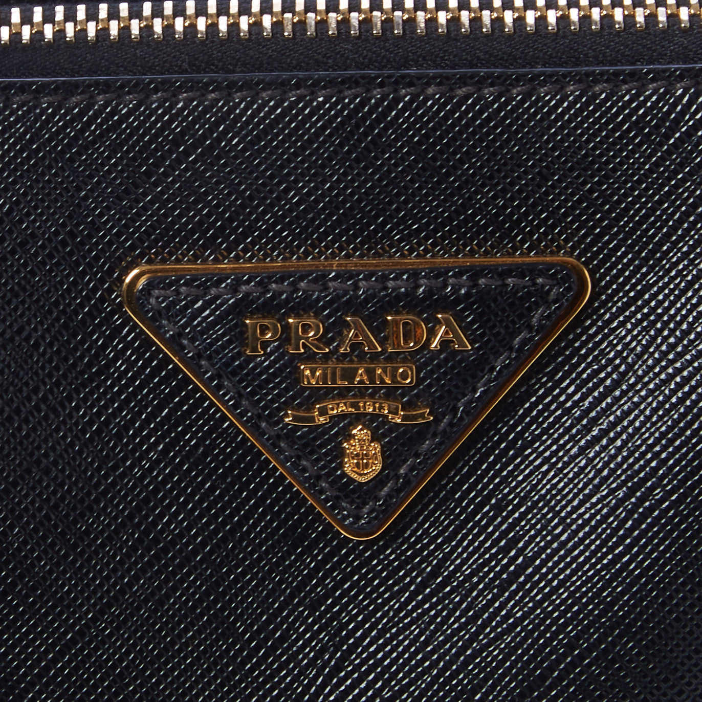 Prada Saffiano Large Galleria Double Zip Tote Black 8 of 9