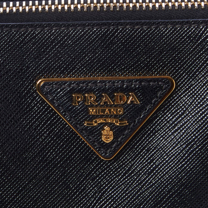 Prada Saffiano Large Galleria Double Zip Tote Black 8 of 9