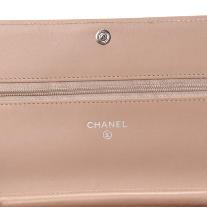 Chanel Caviar Timeless CC Wallet on Chain WOC Dark Beige 8 of 12