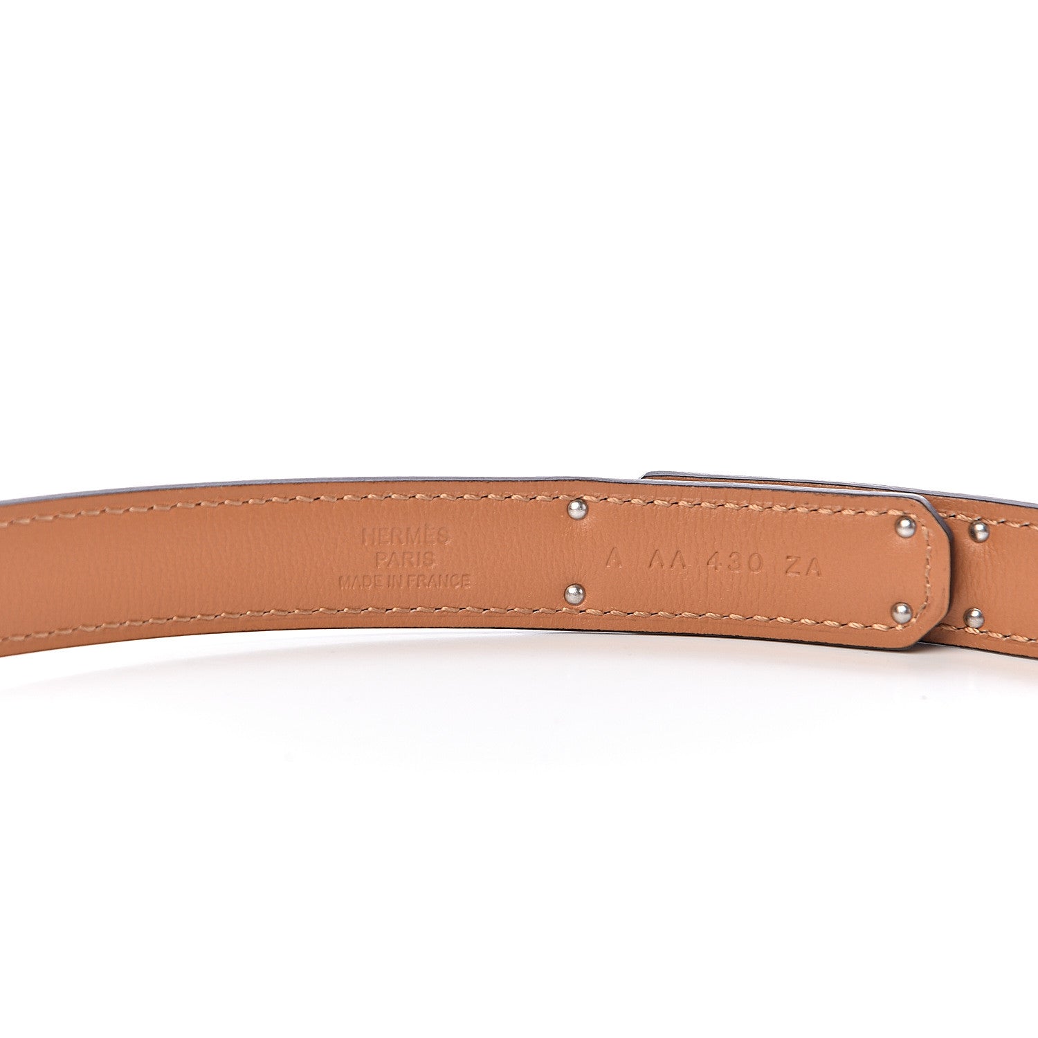 Hermes Epsom Kelly Belt Bleu Electrique 4 of 5