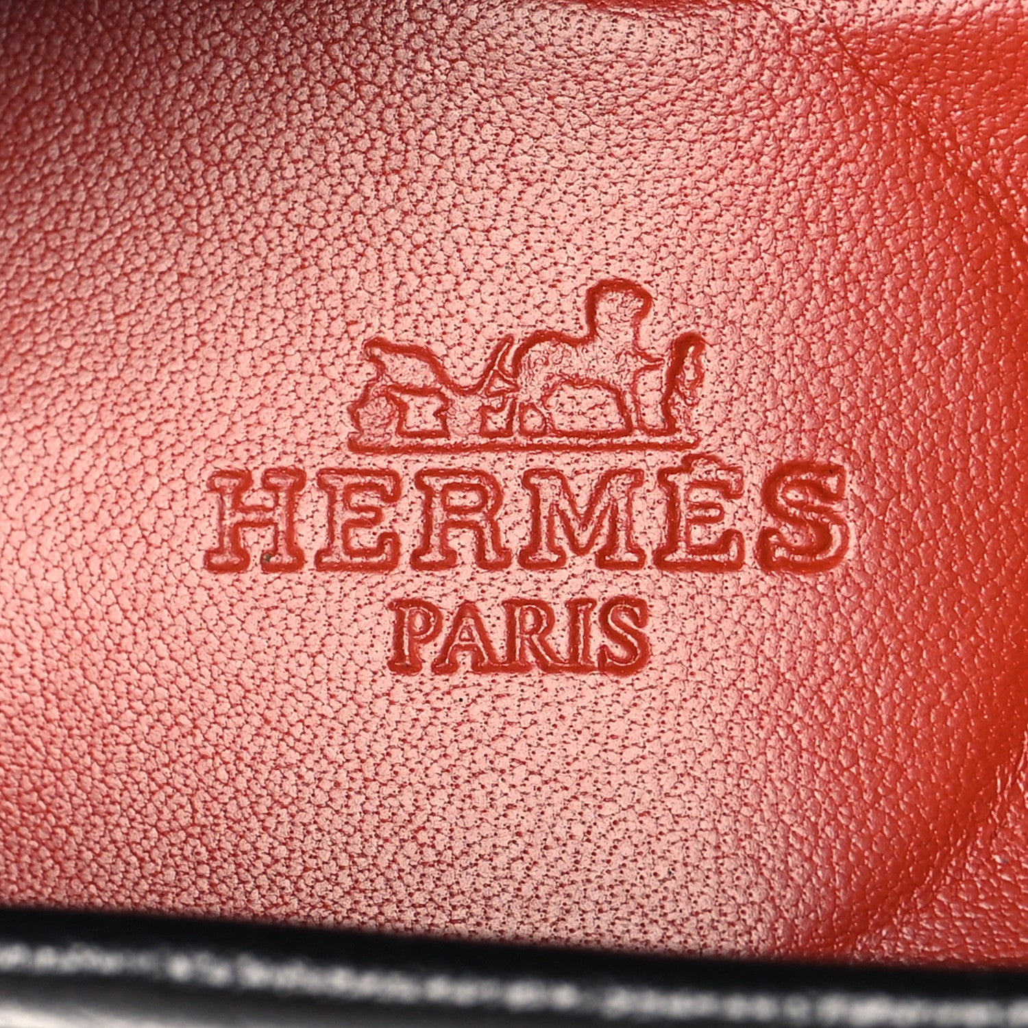 Hermes Goatskin Womens Paris Loafers 38.5 Black 9 of 11