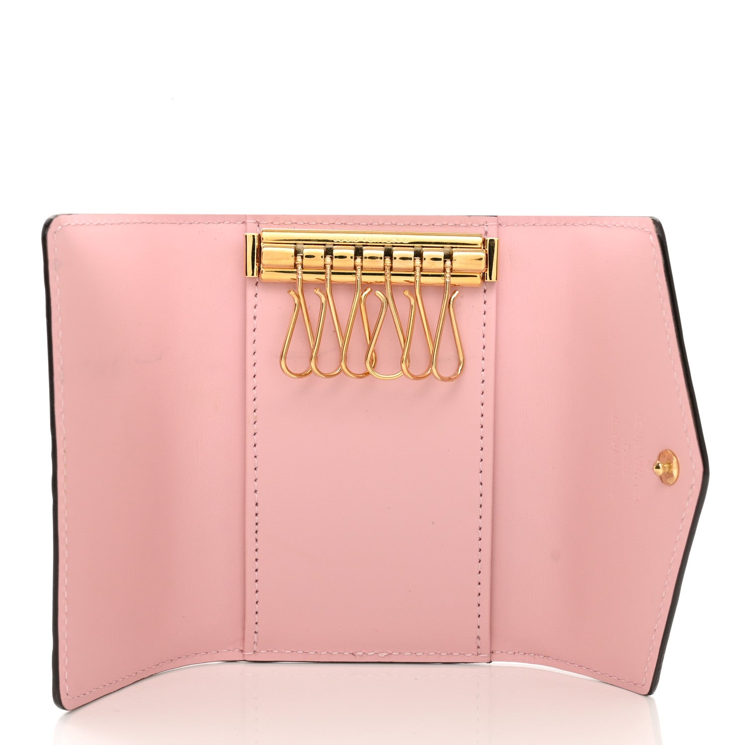 Louis Vuitton Vernis Multicles 6 Key Holder Rose Ballerine 6 of 7