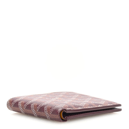 Goyard Goyardine Bi-Fold Victoire PM Wallet Bordeaux 4 of 6