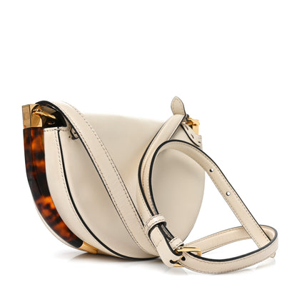 Fendi Vitello King Plexiglass Moonlight Shoulder Bag White Ice 3 of 10