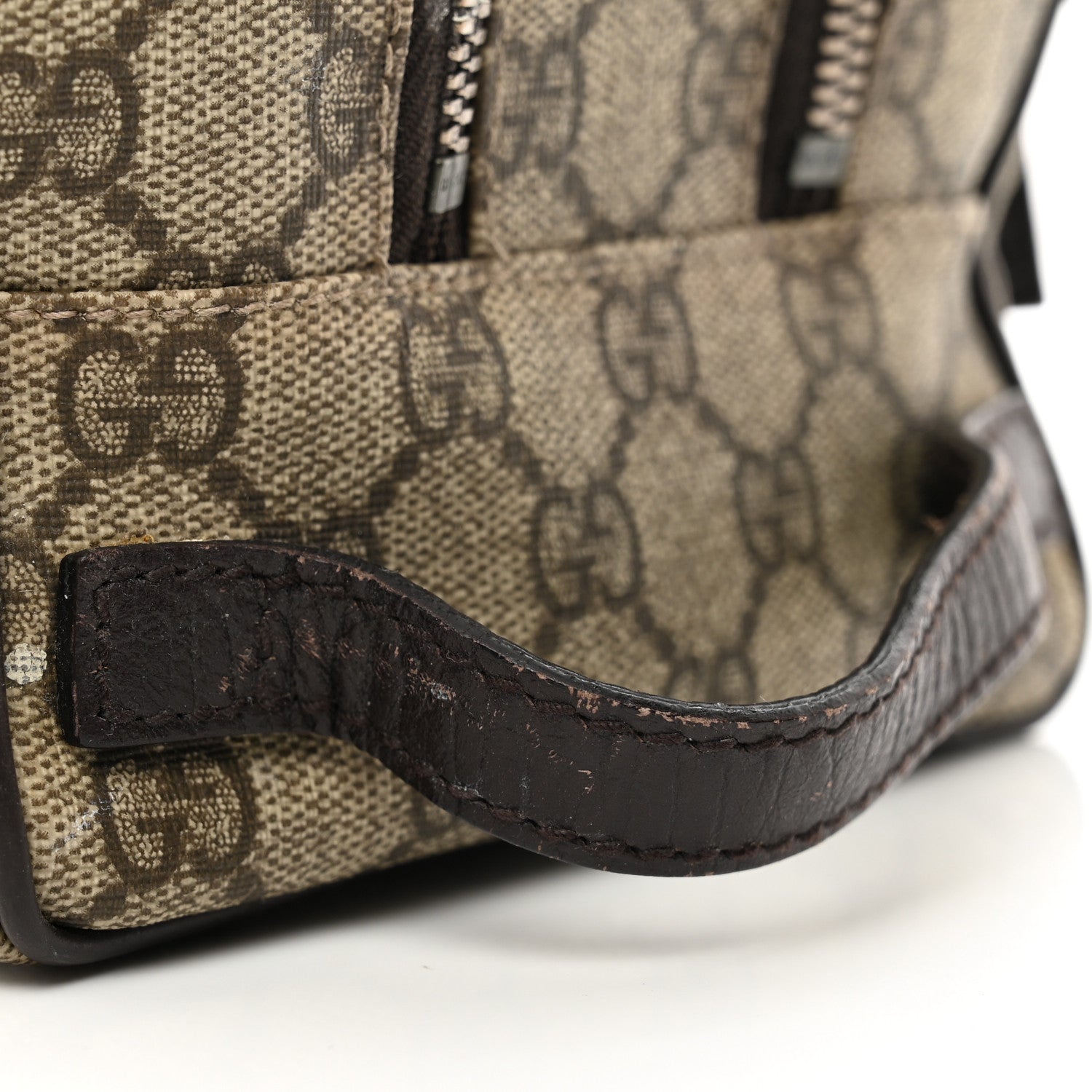 Gucci GG Supreme Monogram Toiletry Case Beige 9 of 11