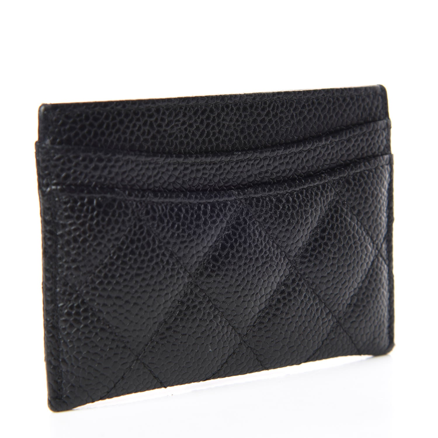 Chanel Caviar Quilted Card Holder Black 3 of 8