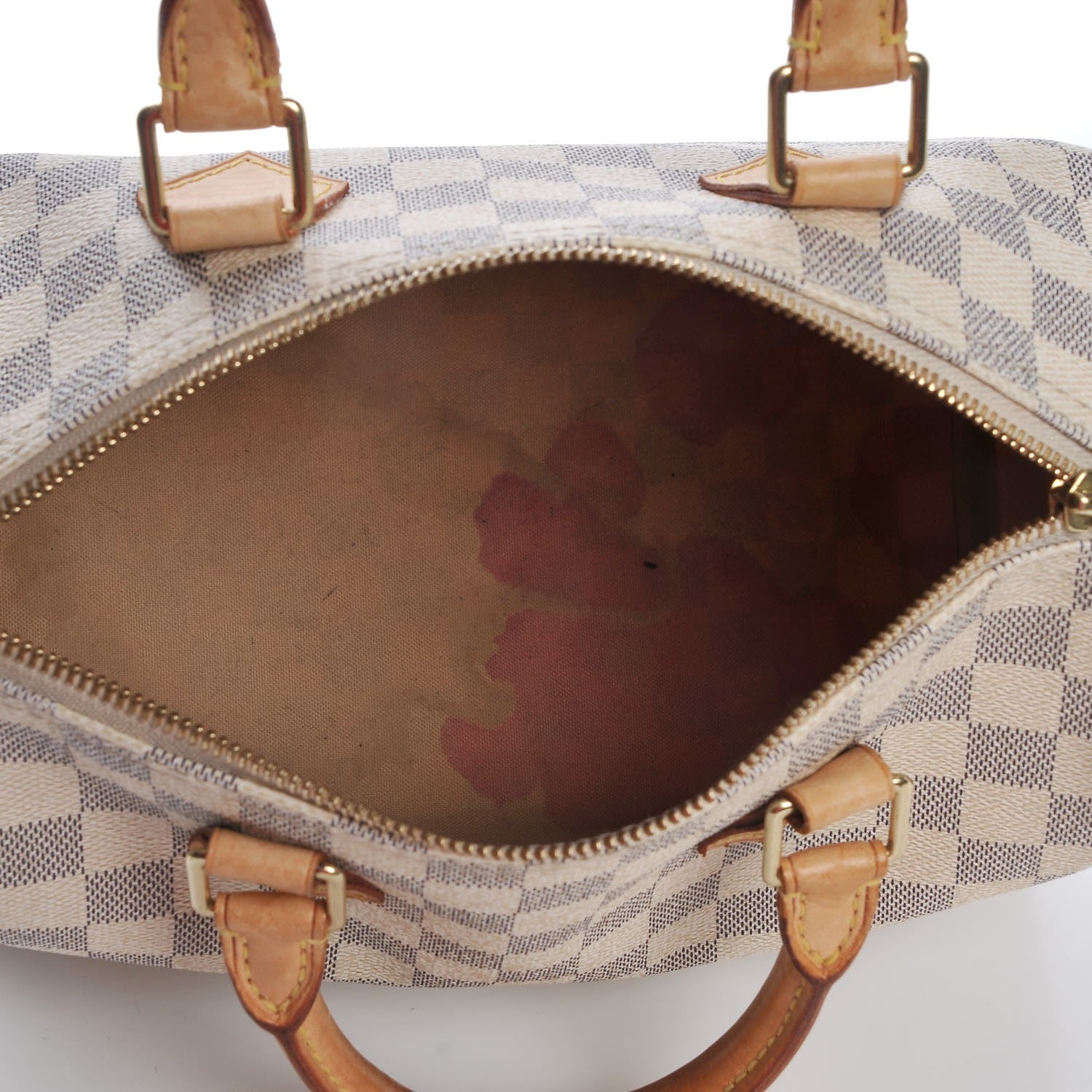 Louis Vuitton LOUIS VUITTON Damier Azur Speedy 25 7 of 9