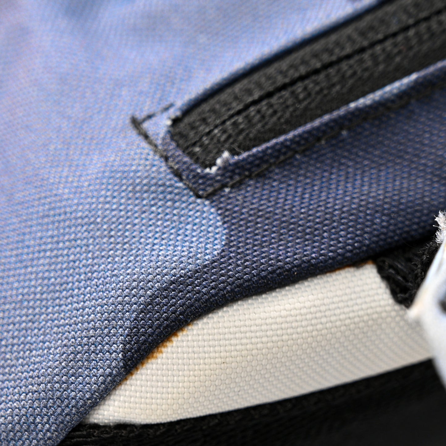 Nylon Camouflage Backpack Blue