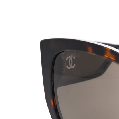 Chanel Acetate Butterfly Sunglasses 5429 Dark Tortoise 7 of 8