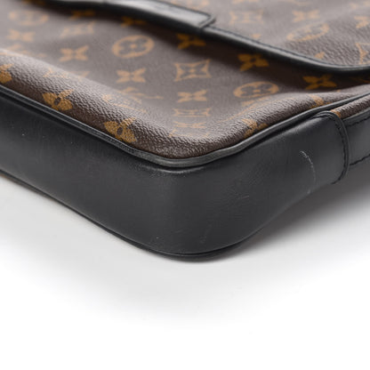 Louis Vuitton Monogram Macassar Bass MM 8 of 9