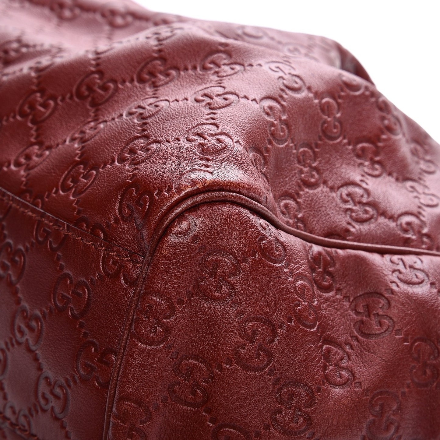 Guccissima Medium Sukey Tote Raspberry Candy