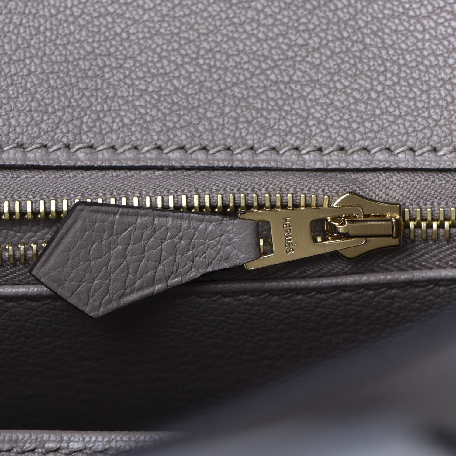 Hermes Taurillon Novillo Birkin 25 Gris Asphalte 19 of 34