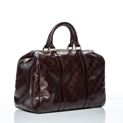 Gucci Imprime Monogram Medium Joy Boston Bordeaux 3 of 11