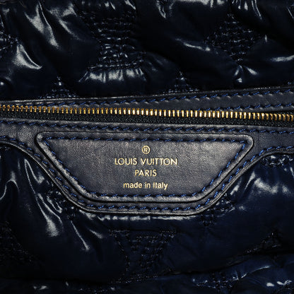Louis Vuitton Monogram Nylon Desire Lockit Vertical MM Marine 6 of 7