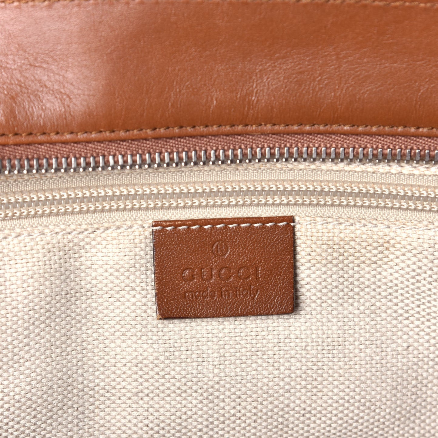 Monogram Large Original Tote Tan