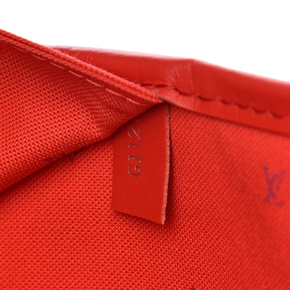Louis Vuitton Monogram Escale Neverfull MM Rouge 7 of 10