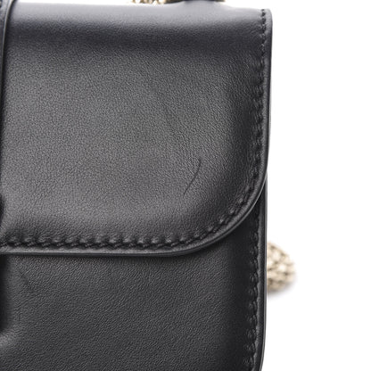 Valentino Garavani Vitello Small Glam Lock Rockstud Flap Black 10 of 11