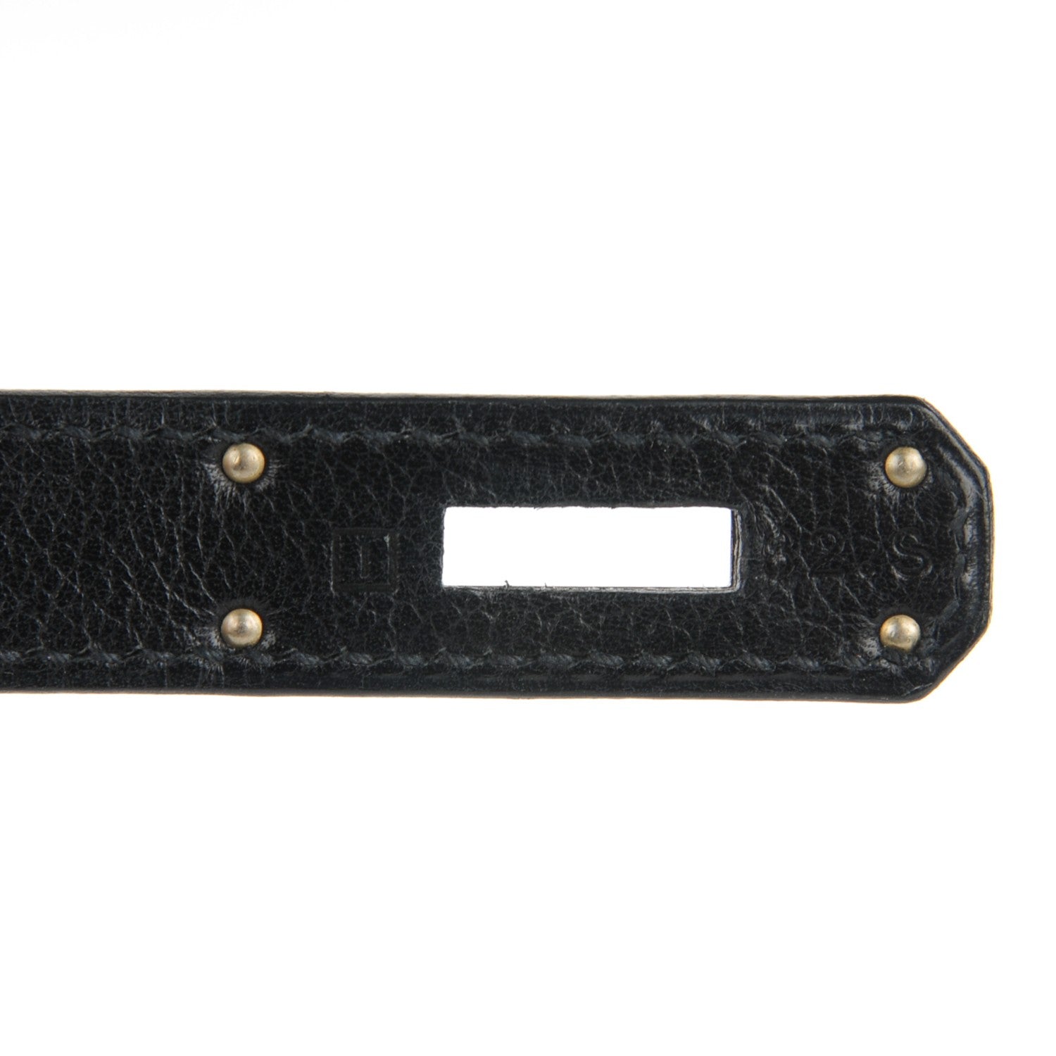 Hermes Evergrain Kelly Retourne 35 Black 6 of 19