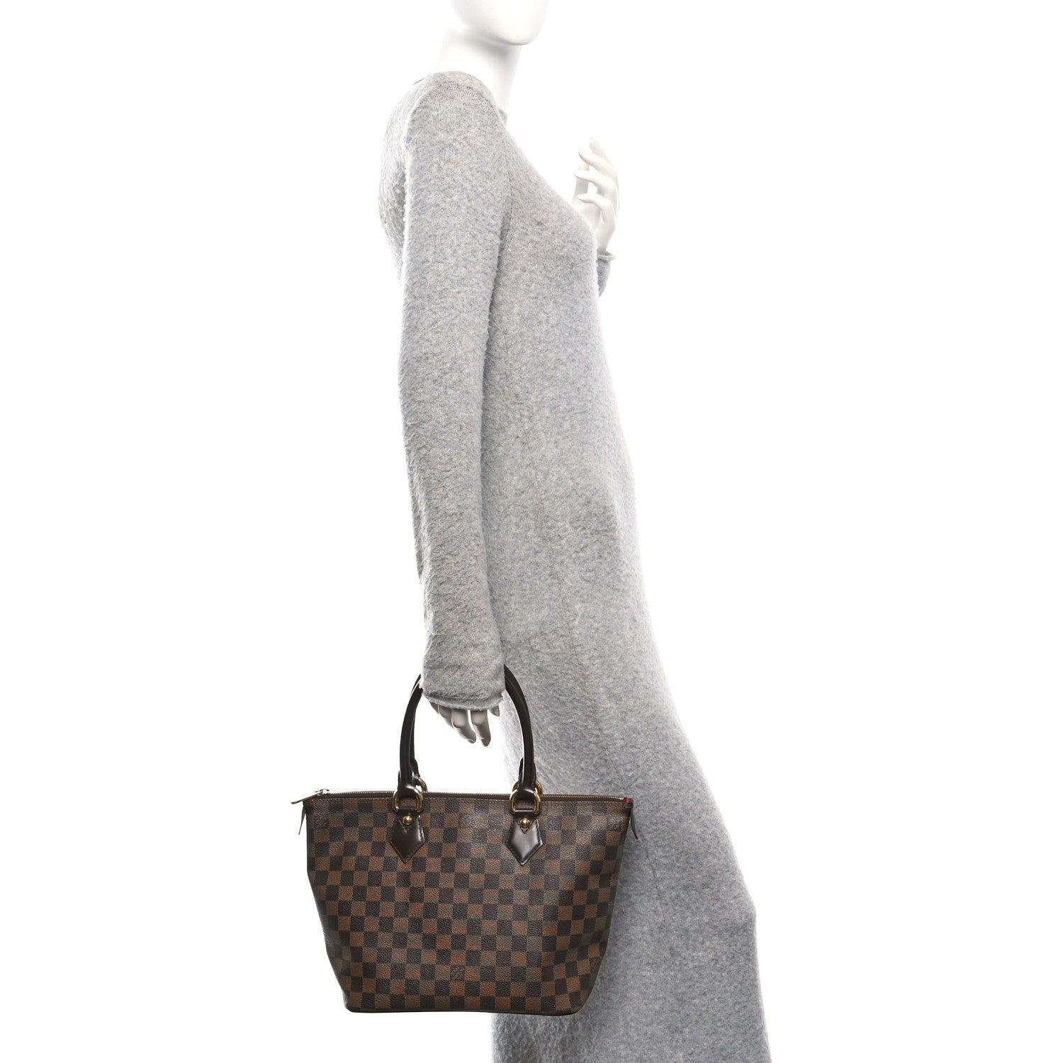 Louis Vuitton Damier Ebene Saleya PM 2 of 10