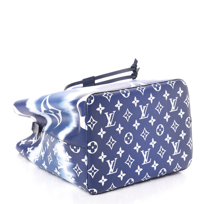 Louis Vuitton Monogram Escale Neonoe MM Blue 4 of 9