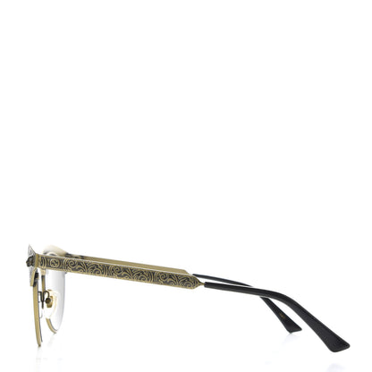 Gucci Metal Tiger GG0220S Sunglasses Antique Gold 3 of 8