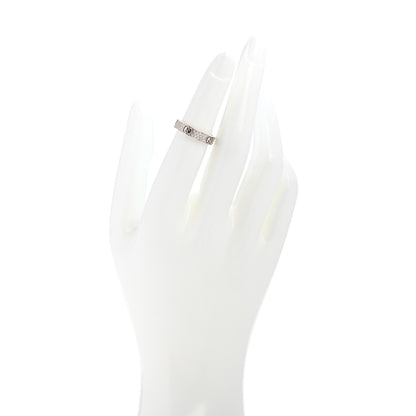 Gucci 18K White Gold Diamond Icon Stardust Band Ring 49 4.75 2 of 4