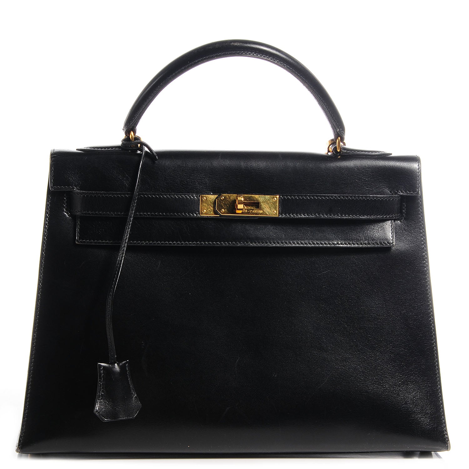 Hermes Box Kelly Sellier 32 Black 1 of 11