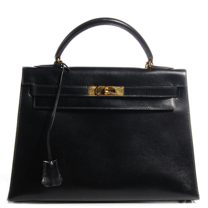 Hermes Box Kelly Sellier 32 Black 1 of 11