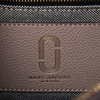 Marc Jacobs Calfskin Interlock Courier Messenger Taupe 6 of 13