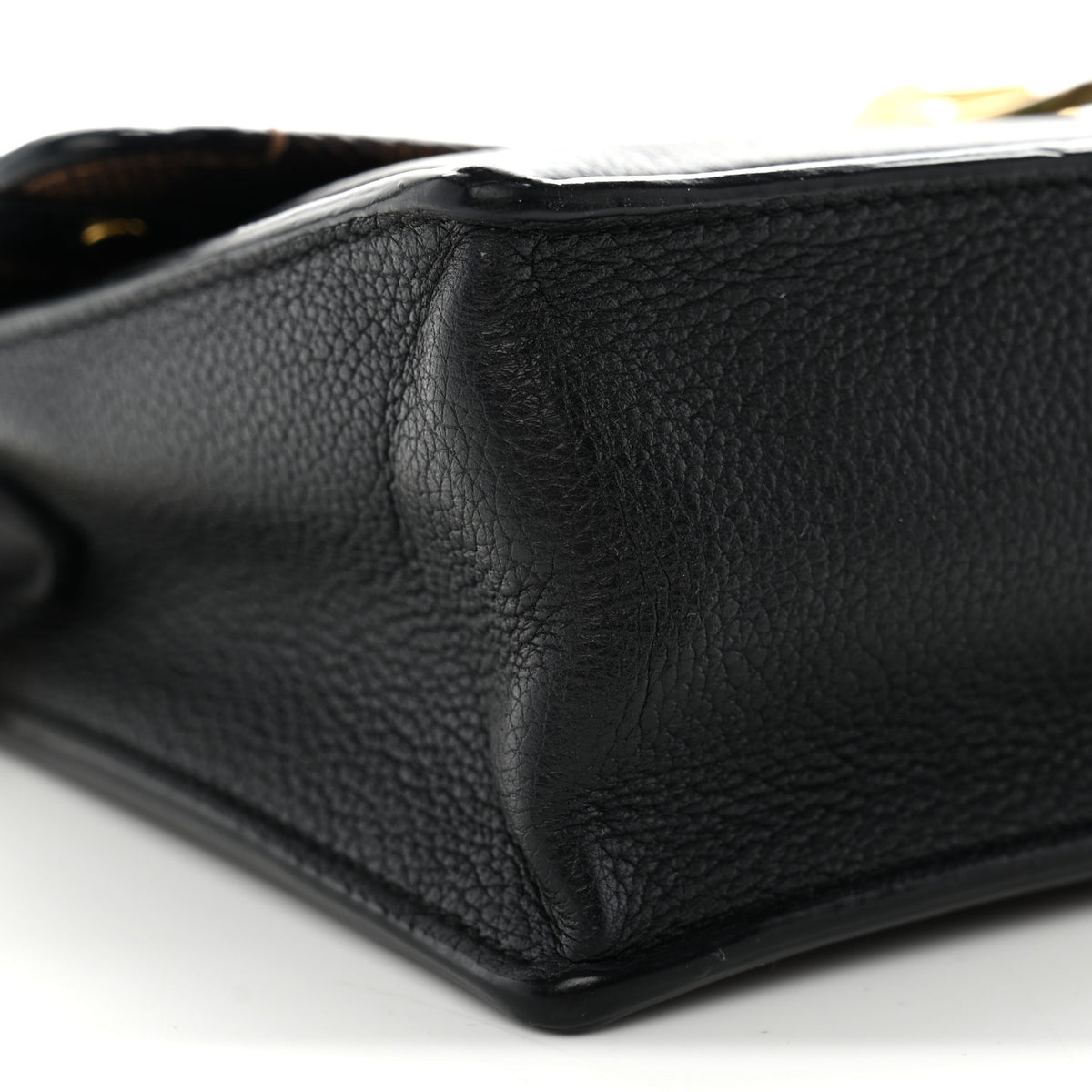 Damier Ebene Vavin Chain Wallet Black