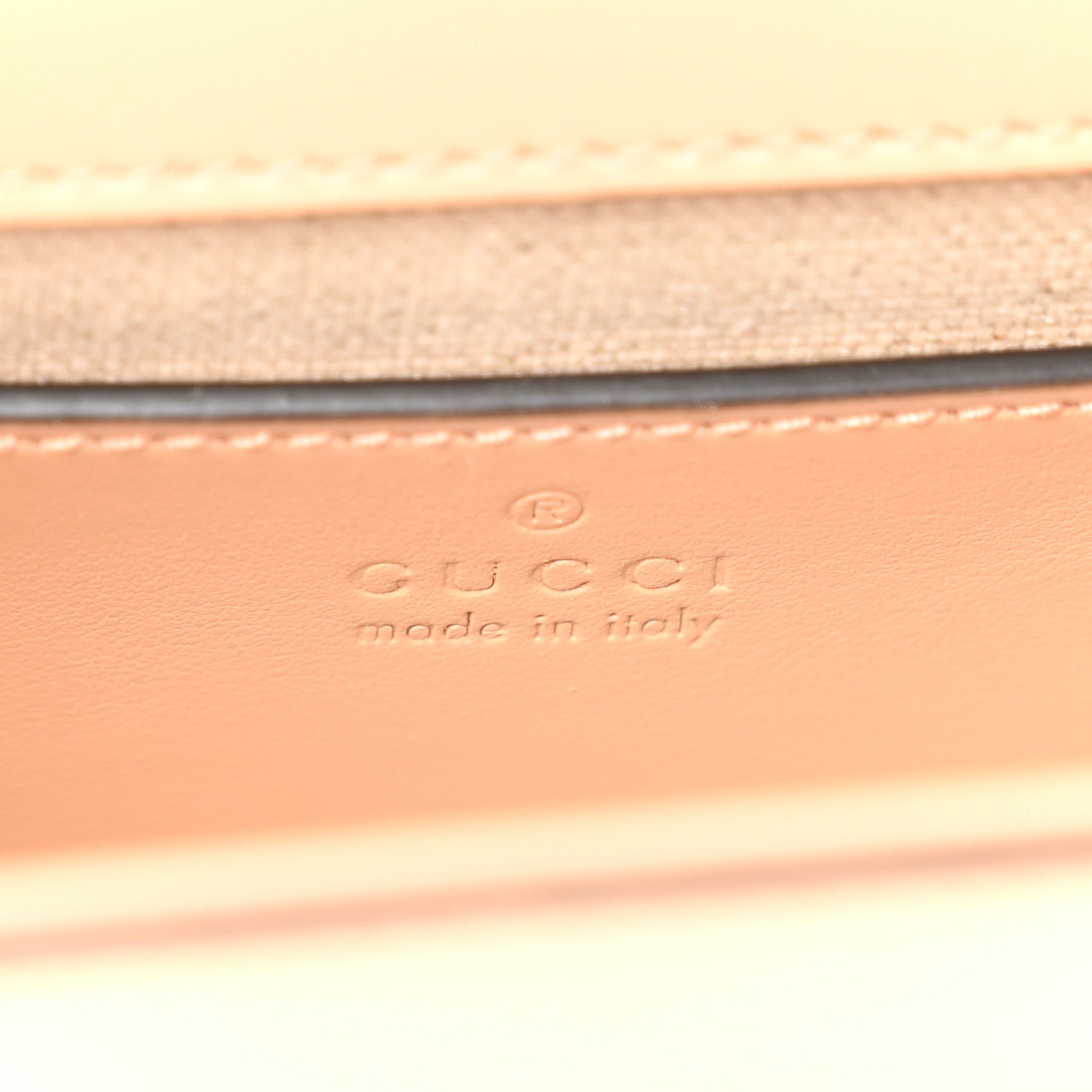 Gucci Calfskin GG Matelasse Mini Chain Top Handle Bag Light Pink 6 of 10