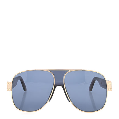 Christian Dior Diorsignature A3U Sunglasses Gold Gradient Smoke 2 of 7