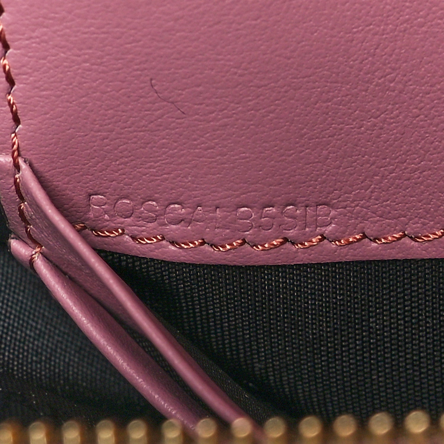 Burberry Haymarket Check Peyton Crossbody Clutch Bag Dusty Pink 8 of 11