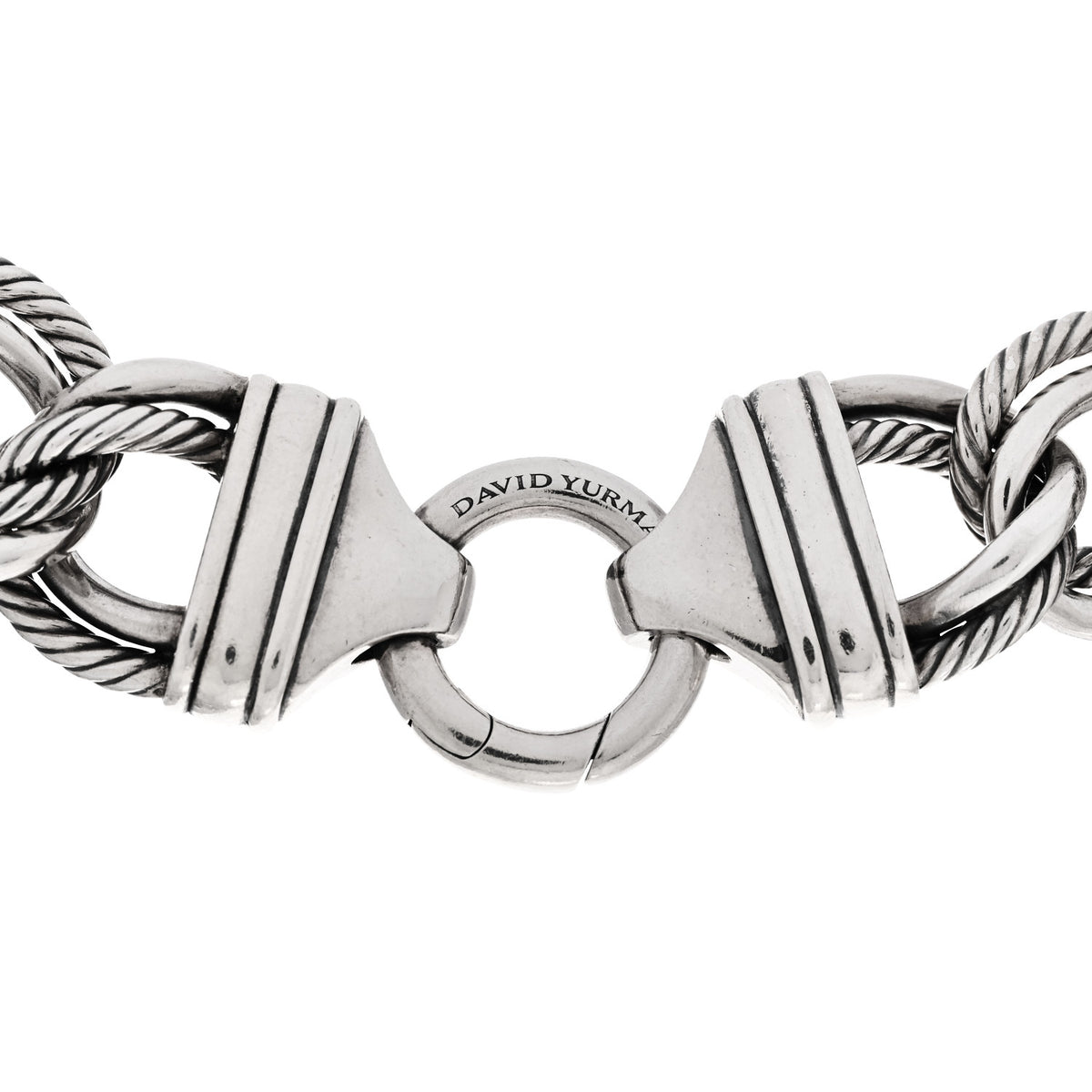Sterling Silver Double Curb Link Necklace